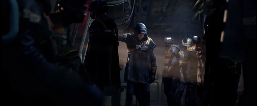 La sequenza iniziale del trailer dove troviamo il protagonista Cal Kestis.