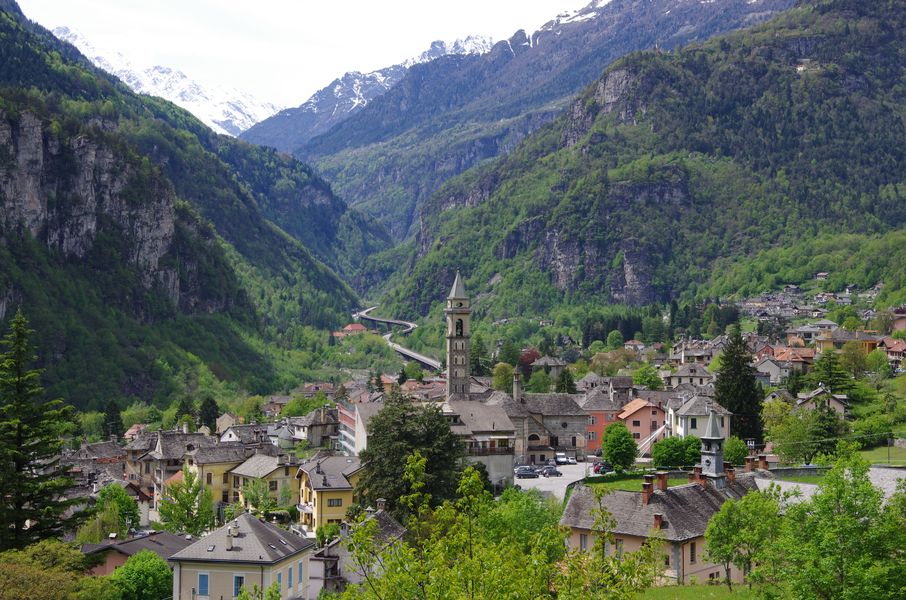 Vista del Comune di Varzo