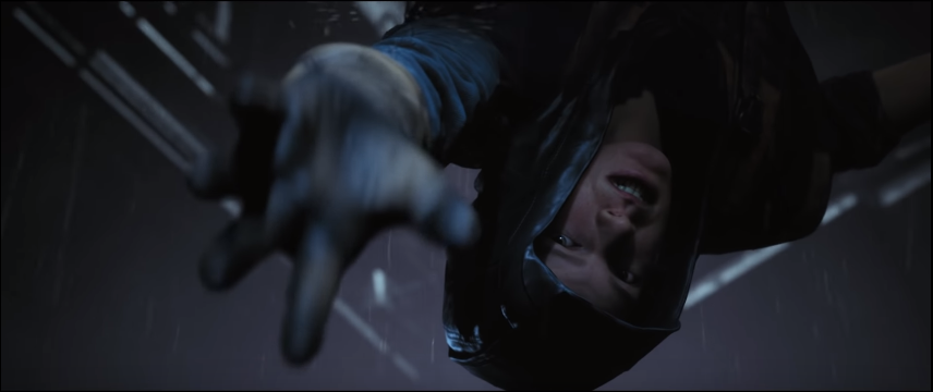 Frame dell'incidente durante i lavori.