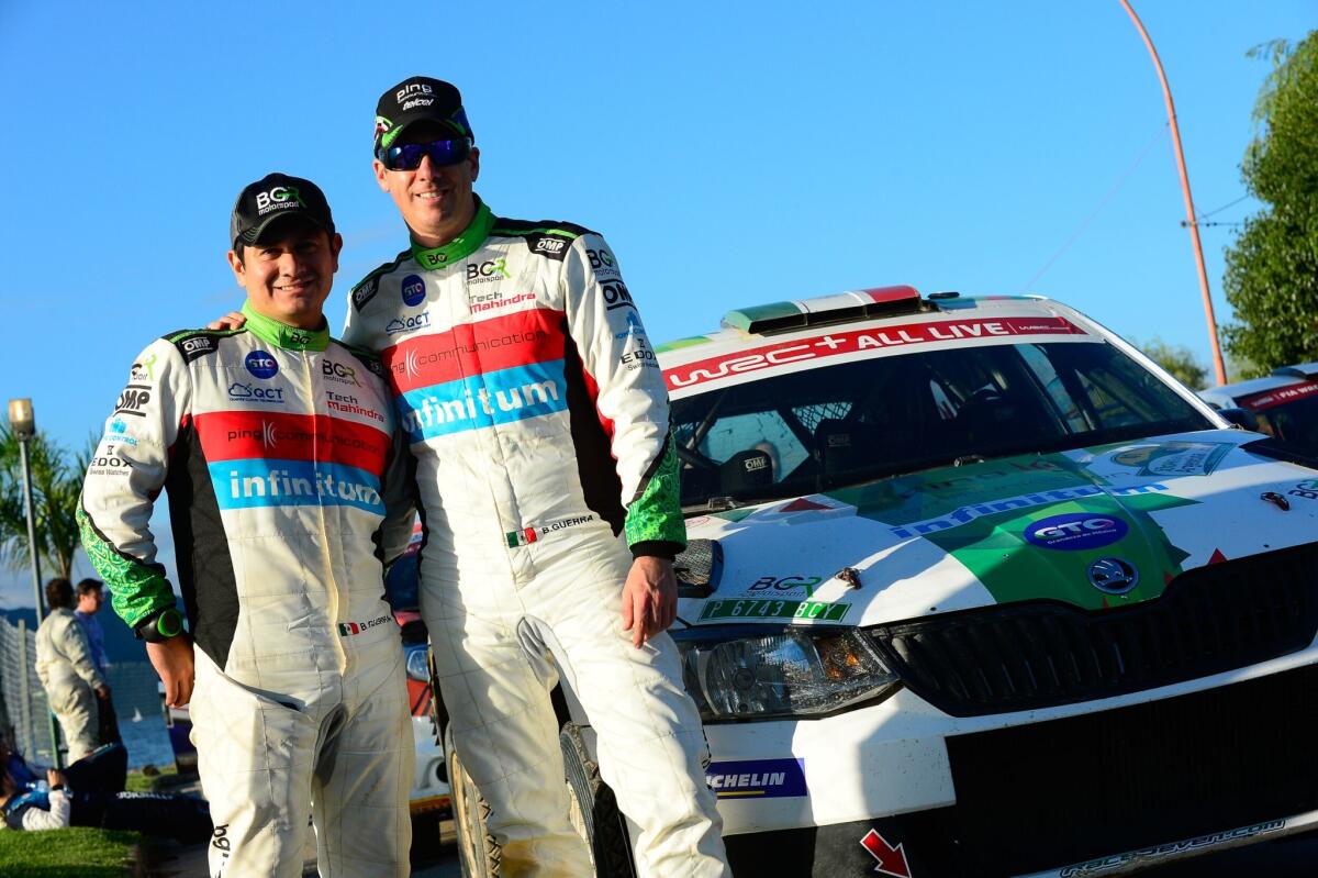 Benito Guerra vuole mantenere la leadership nel WRC2 - 