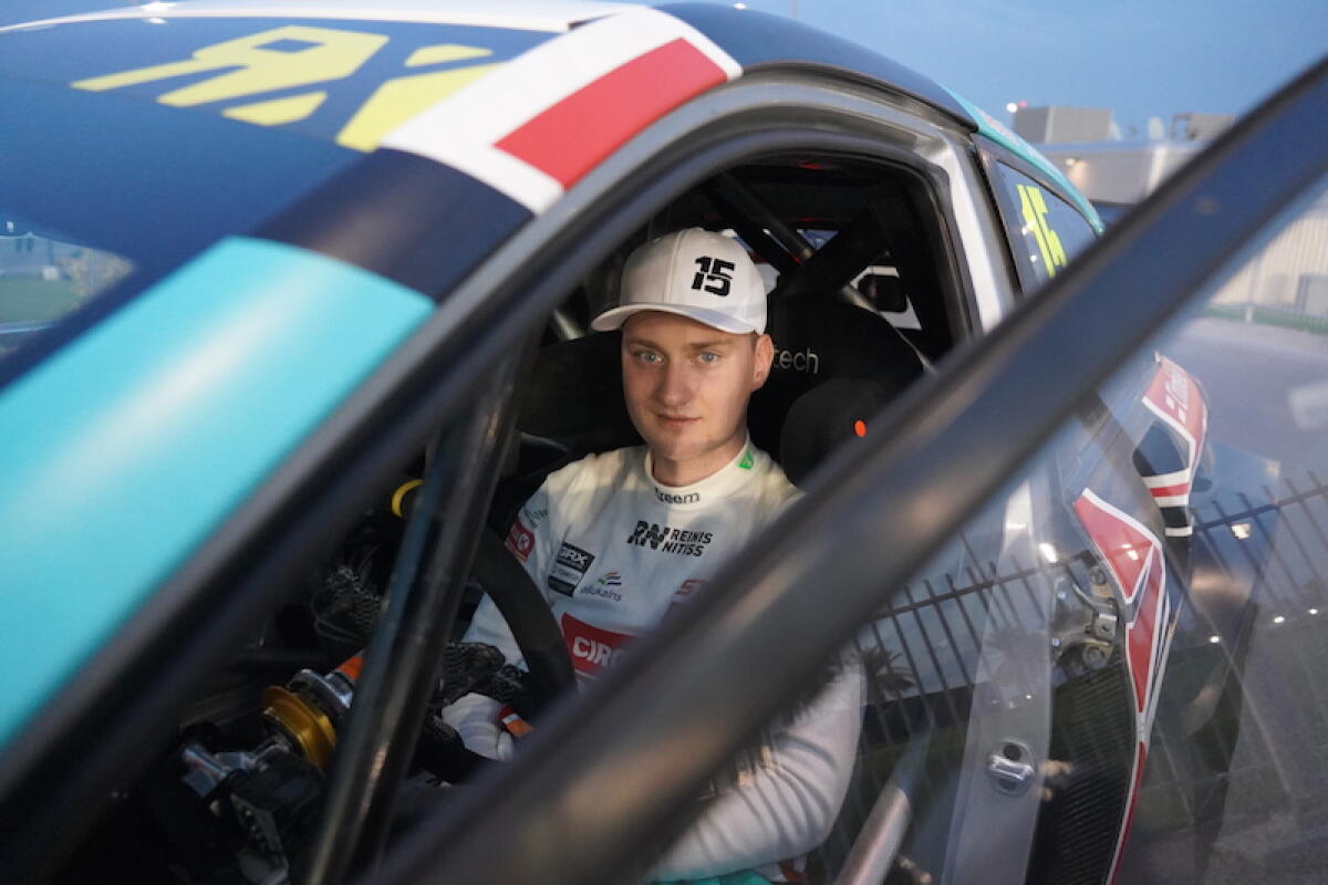 Anche  Reinis Nitišs con l'Abarth 124 nell'ERC2 - 
