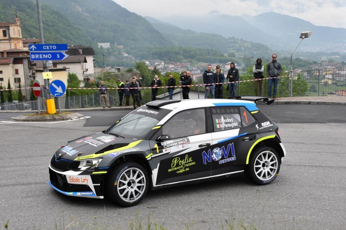 Tris di Bondioni al Camunia Rally - 