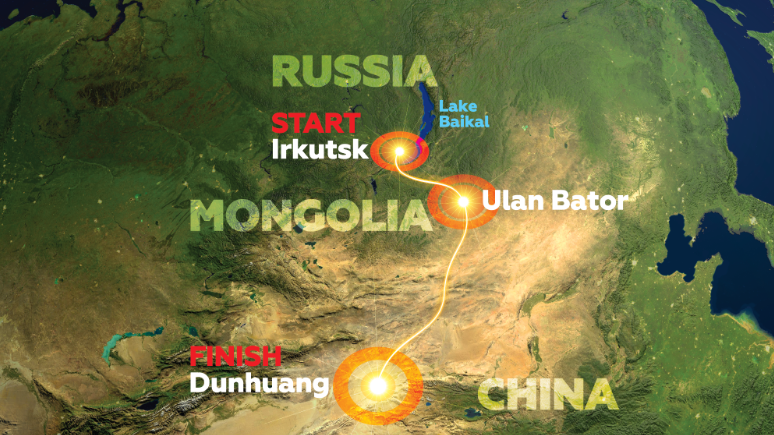 Percorso 2019 Silk Way Rally
