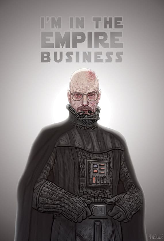 Una "fusione" dei due personaggi, in un unico super villain con tanto di combinazione anche del motto.