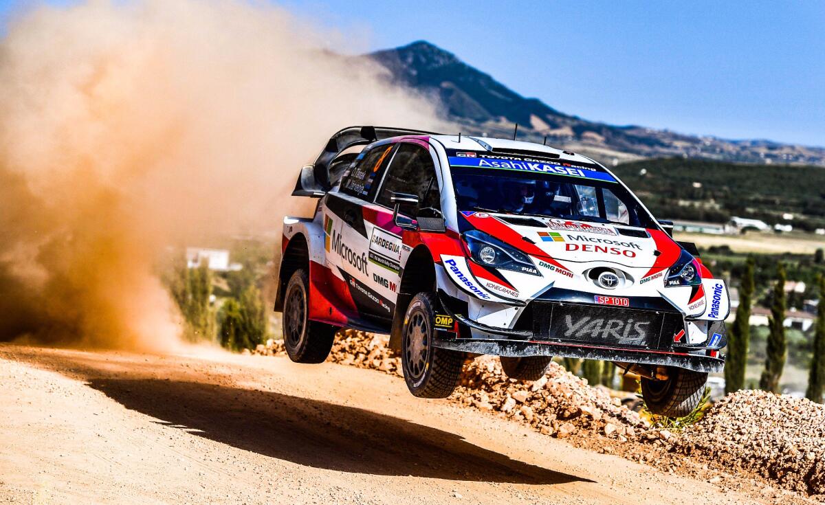 La Toyota speranzosa al Rally d'Italia - 