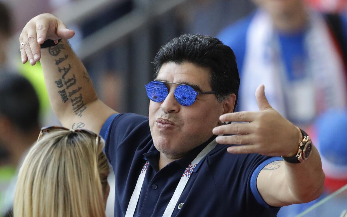 Maradona posta video: "Non ho l'Alzheimer, non sanno come fare giornalismo" - Diego Maradona, crediti: timesofisrael.com