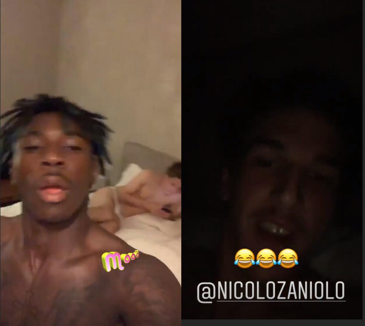 Ma quale donna! Dietro a Kean c'è Nicolò Zaniolo - La storia su Instagram di Kean e Nicolò Zaniolo