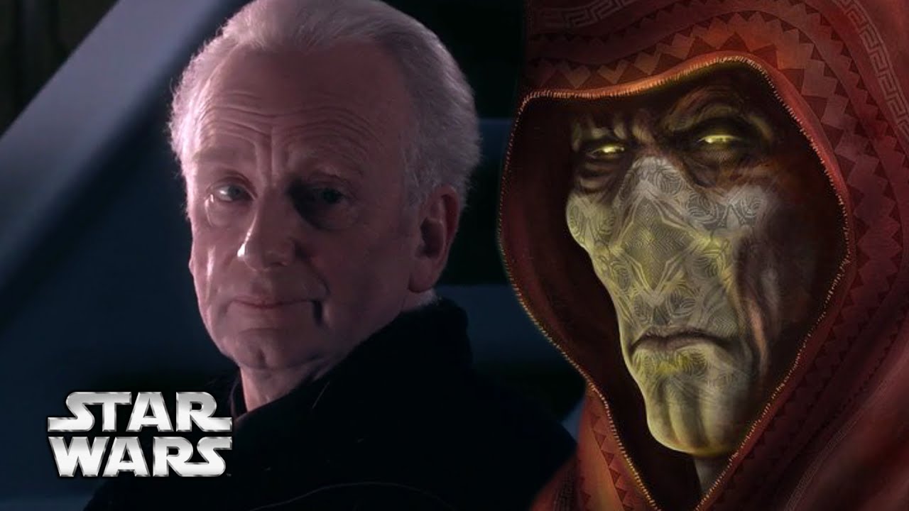 Palpatine e Darth Plagueis.Da: youtube