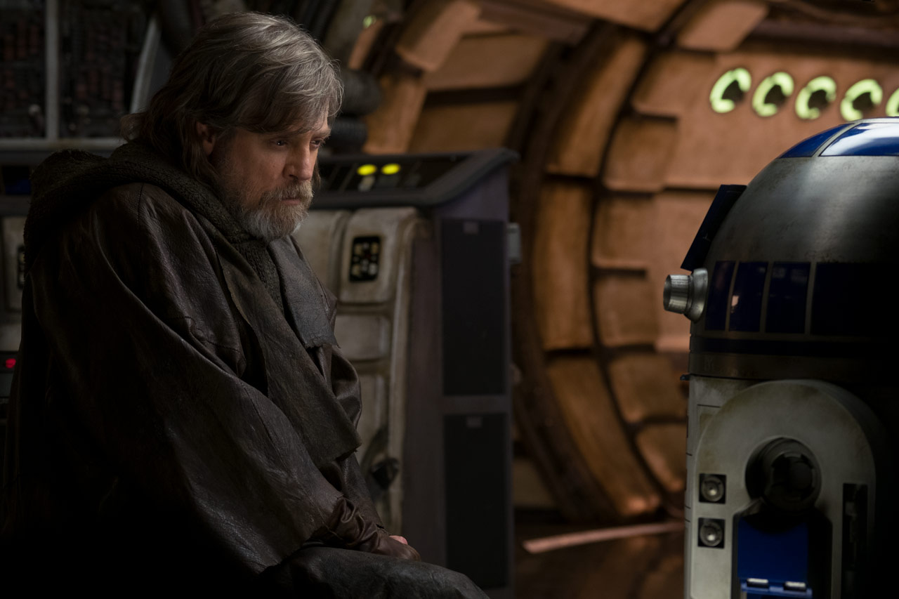 R2D2 e Luke ne Gli Ultimi Jedi.Fonte: StarWars.com