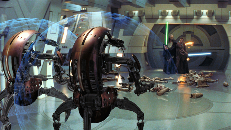 Droidekas in Episodio I