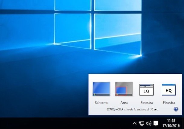 Programmi free per catturare immagini schermo pc