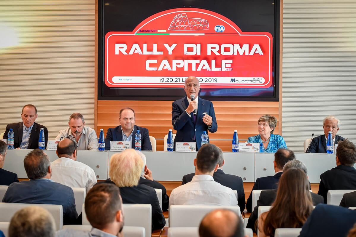 Presentato il Rally di Roma Capitale - 