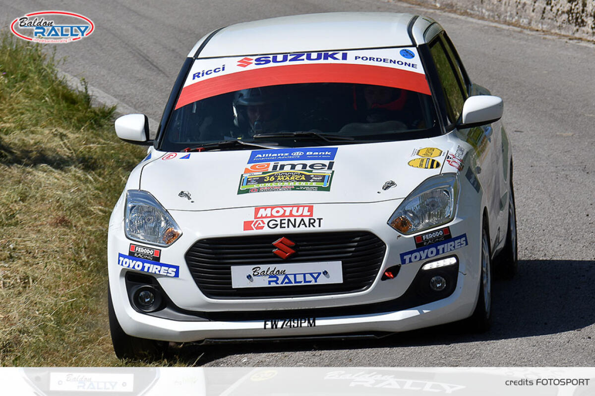 Baldon Rally punta in alto con la Suzuki turbo - 