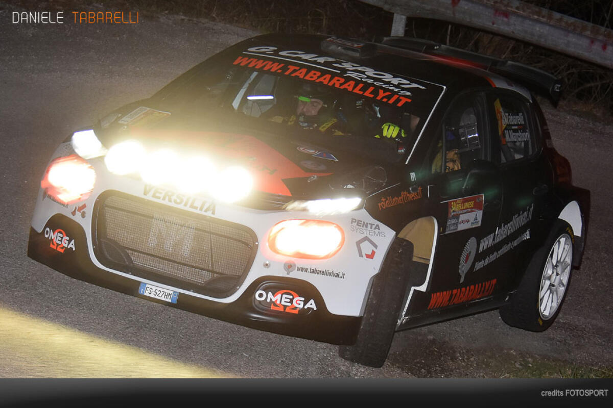 Obiettivo CRZ, Tabarelli al Carnia sulla C3 R5 - 