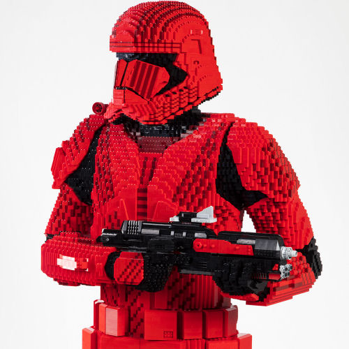 Il busto LEGO dei Sith Trooper.Fonte: Rebelscum