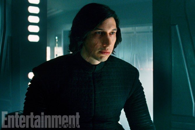 Uno sguardo a Kylo Ren in Episodio VIII.Da: Entertainment Weekly
