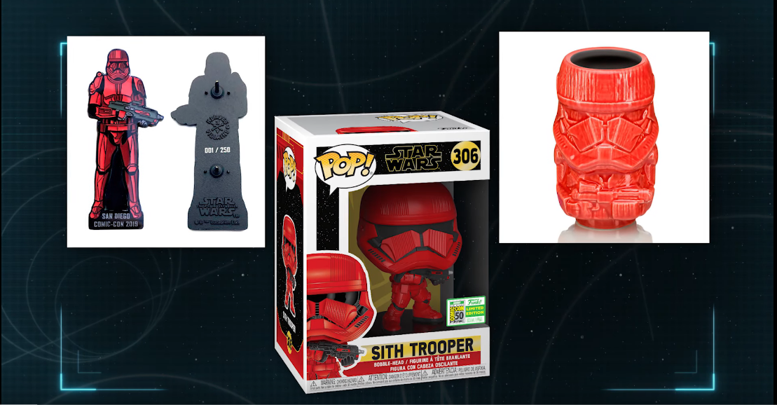 Alcuni gadget dei Sith Trooper.Fonte: Reddit