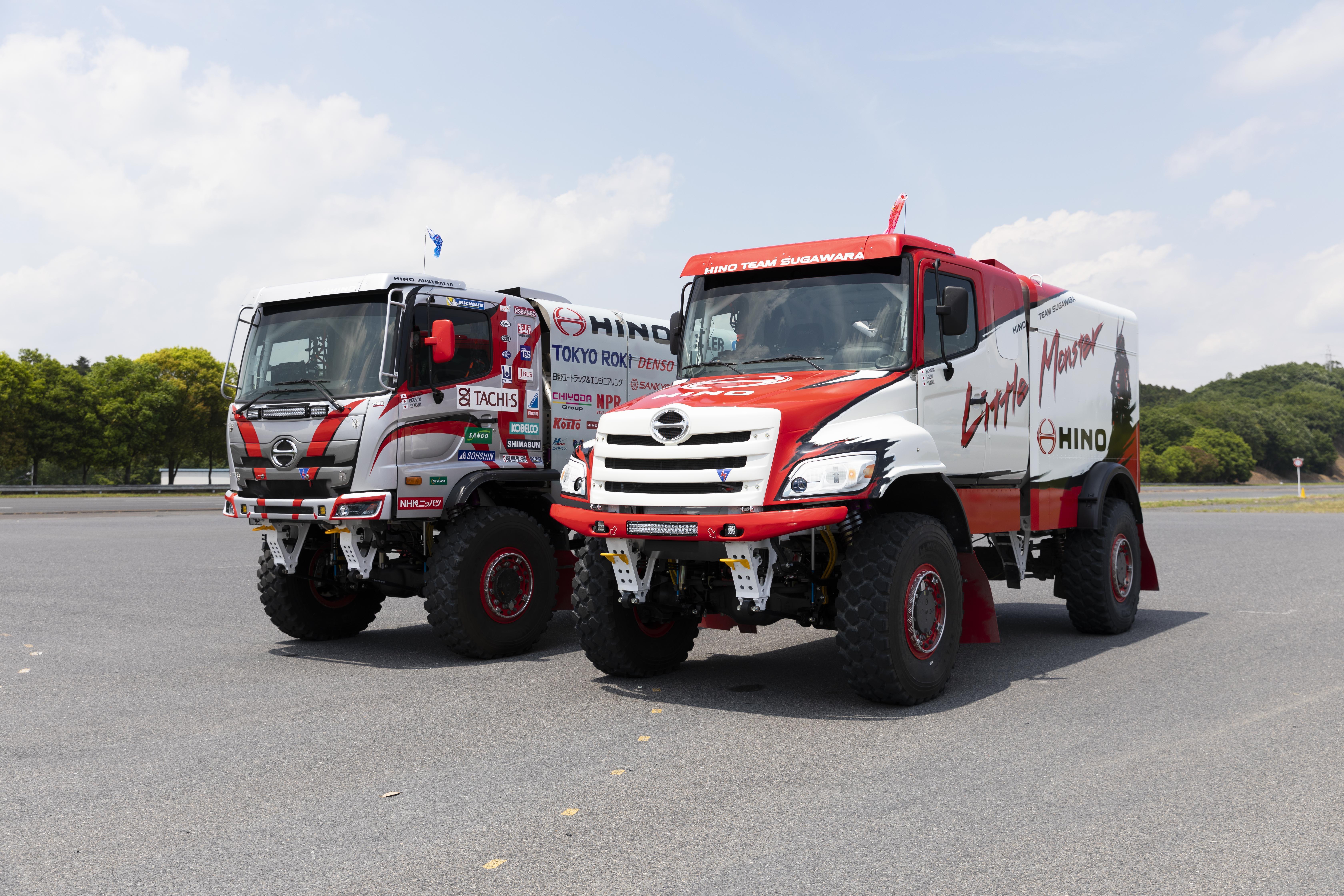 Il team HINO presente col nuovo modello HINO600 Series al debutto nel Silk Way Rally