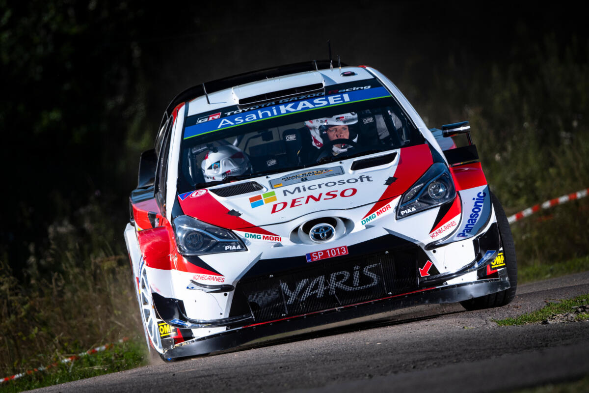 WRC - Ott Tanak in testa al Rally di Germania - 
