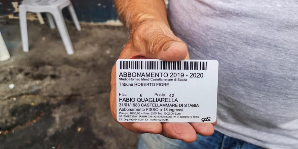 Juve Stabia, Quagliarella si abbona: "Grazie Fabio!" - 