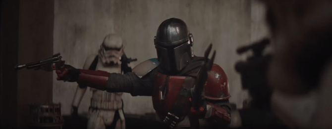 The Mandalorian in azione.Fonte: ScreenRant