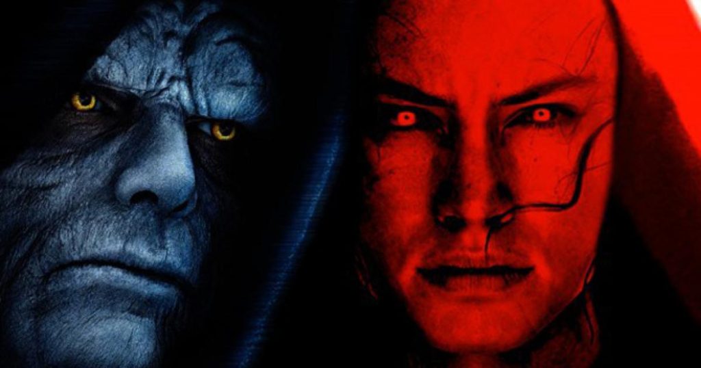 Palpatine e Rey in una fan art