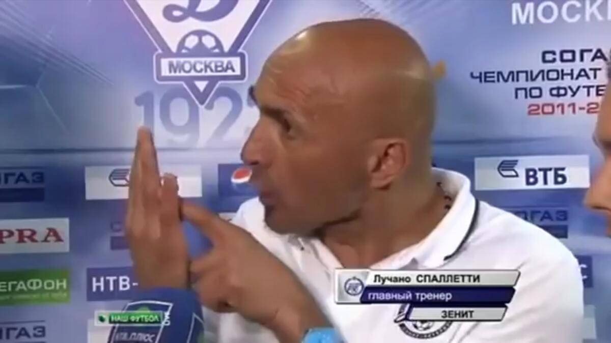 Quella volta che Spalletti sfanculò il giornalista russo (VIDEO) - 