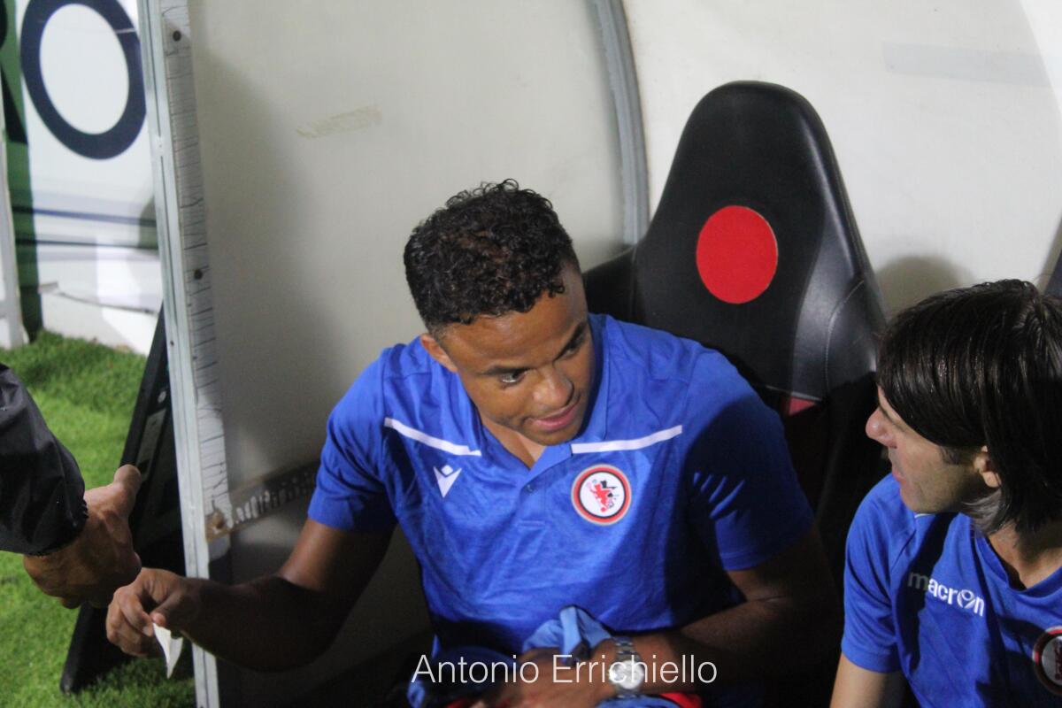 Foggia, ufficiale Mancini si è dimesso: società rammaricata, ecco il comunicato - Il ct Amantino Mancini, Coppa Italia, Serie D. Foggia - Nardò, foto di Antonio Errichiello