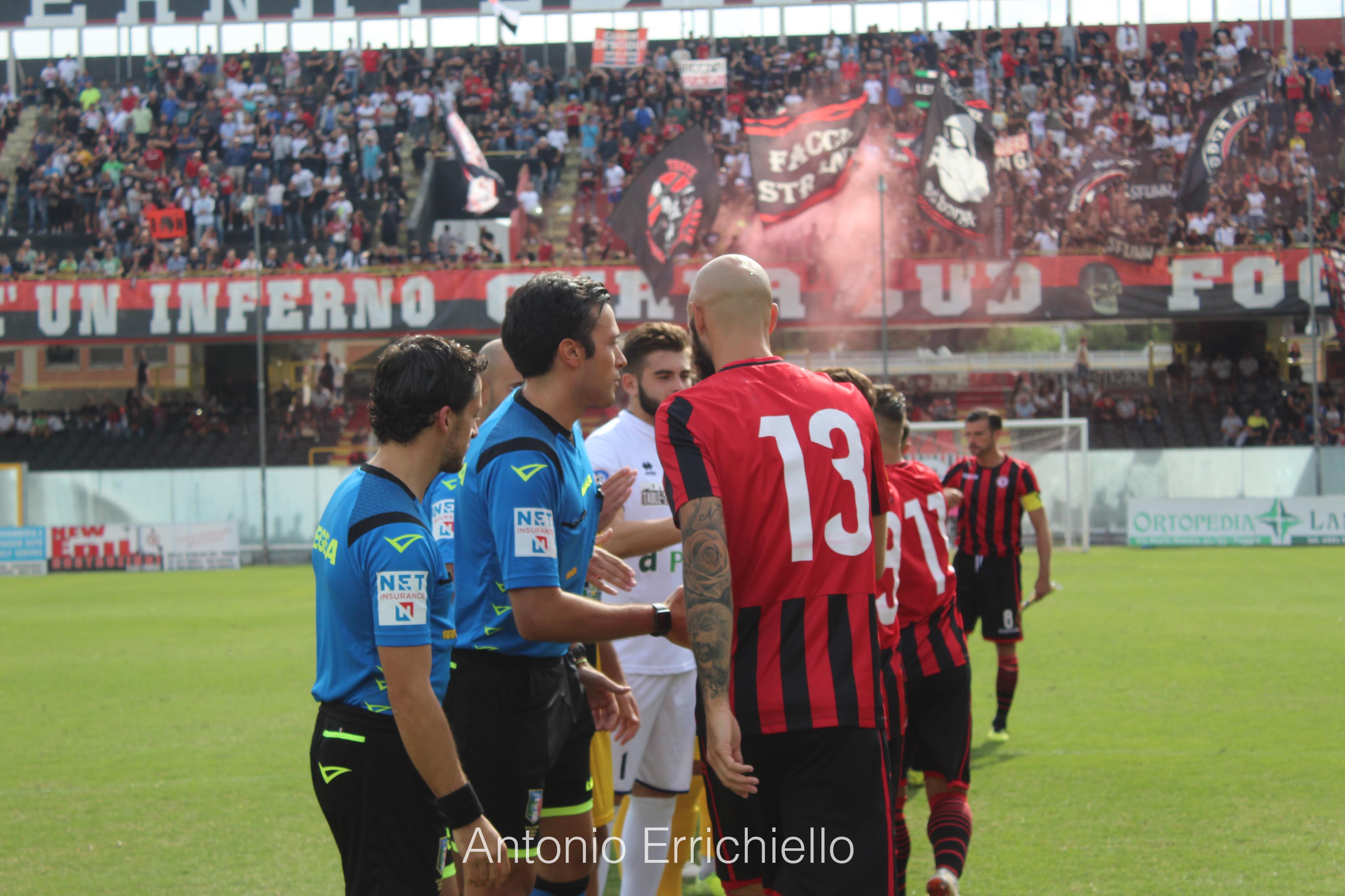Allo Zaccheria il Foggia strappa il pareggio, paura per Viscomi