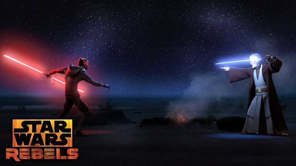 L'ultimo, ed immensamente poetico, scontro tra i due rivali.Da: SW rebels