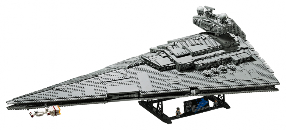 Il nuovo set LEGO Imperial Star Destroyer  assemblato