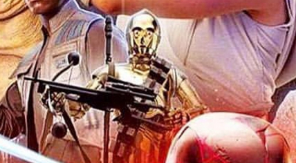 L'aspetto insolente di Rambo/C-3PO nel un poster leaked di qualche tempo fa.
