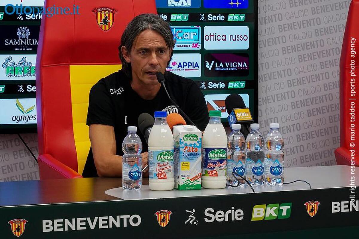 La foto di Inzaghi diverte il web: "Sembra stia in cassa" - Pippo Inzaghi, crediti: Benevento Calcio/Ottopagine.it/Mario Taddeo/Sports Photo Agency (tutti i diritti sono riservati all'autore della foto)
