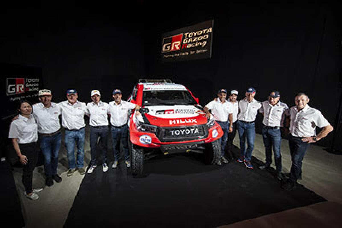 Toyota Gazoo annuncia i piloti Dakar - 