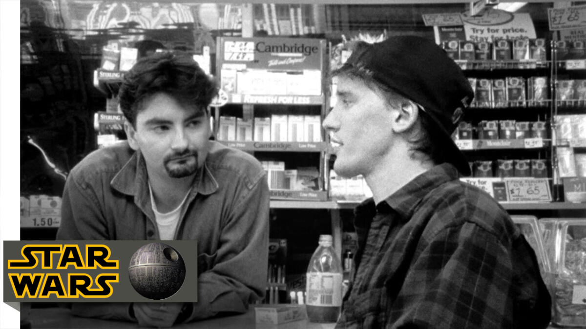 Kevin Smith rivela le origini del famoso dibattito su Star Wars in Clerks - La famosa scena in Clerks del dibattito sulla Morte Nera.