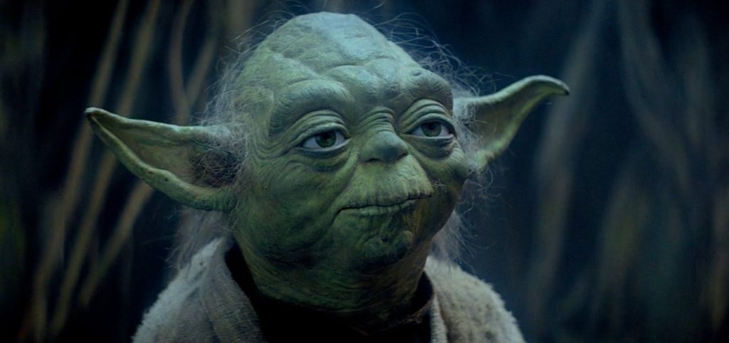 Il Maestro Yoda in Episodio V.Da: wired