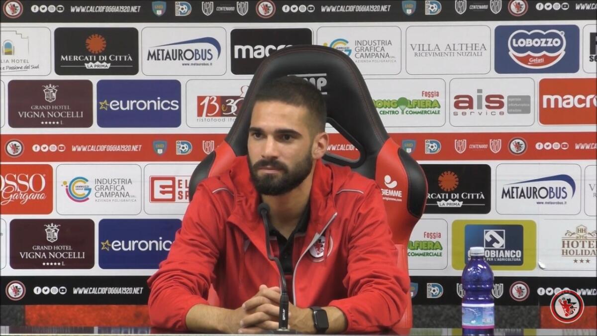 Calcio Foggia, la scheda di Matteo Gerbaudo - Matteo Gerbaudo, crediti: Calcio Foggia 1920