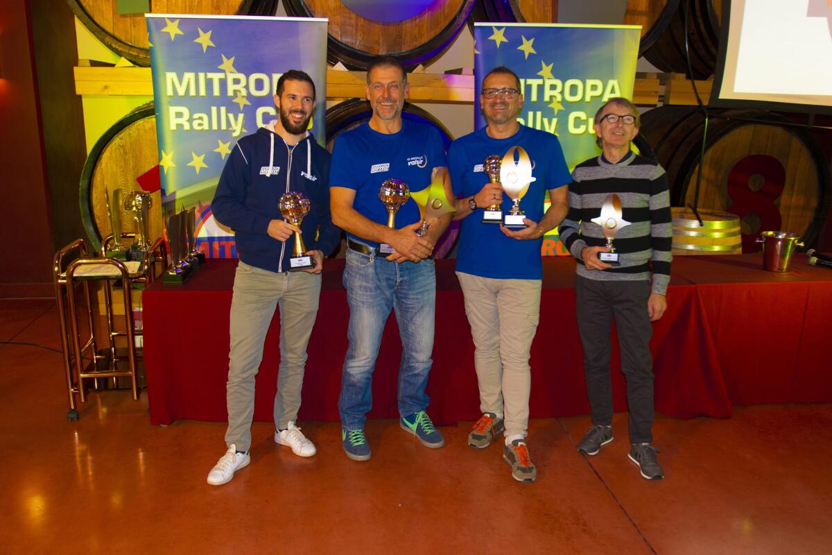 Gorizia Corse protagonista alle premiazioni Mitropa Rally Cup 2019 - 