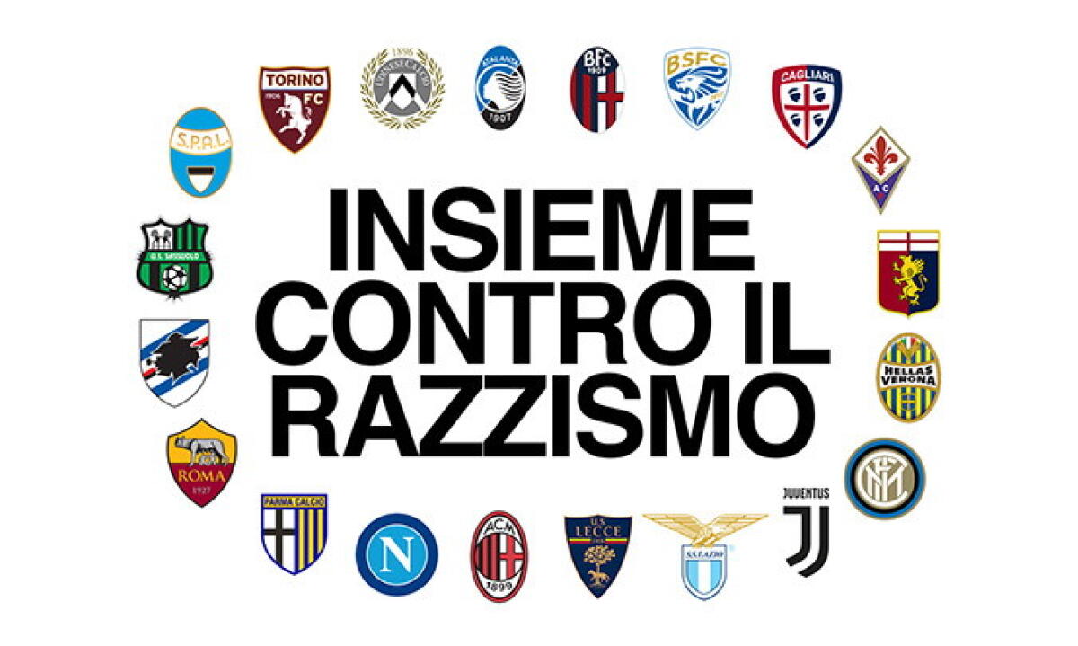 Serie A unita contro il razzismo: "Basta discriminazioni" - 