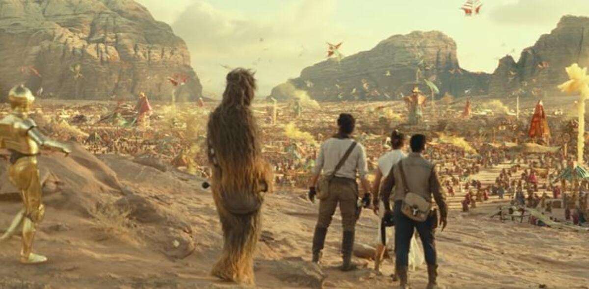 The Rise of Skywalker: mostrata una clip direttamente dal film! - I protagonisti sul pianeta Pasaana