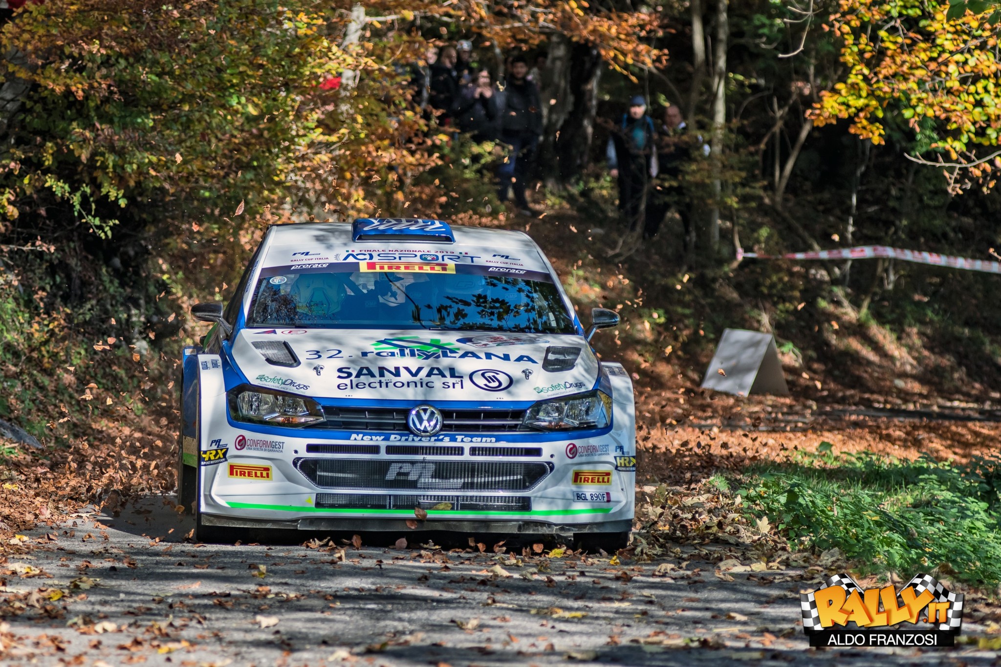 Corrado Pinzano, vincitore Rally Cup Italia