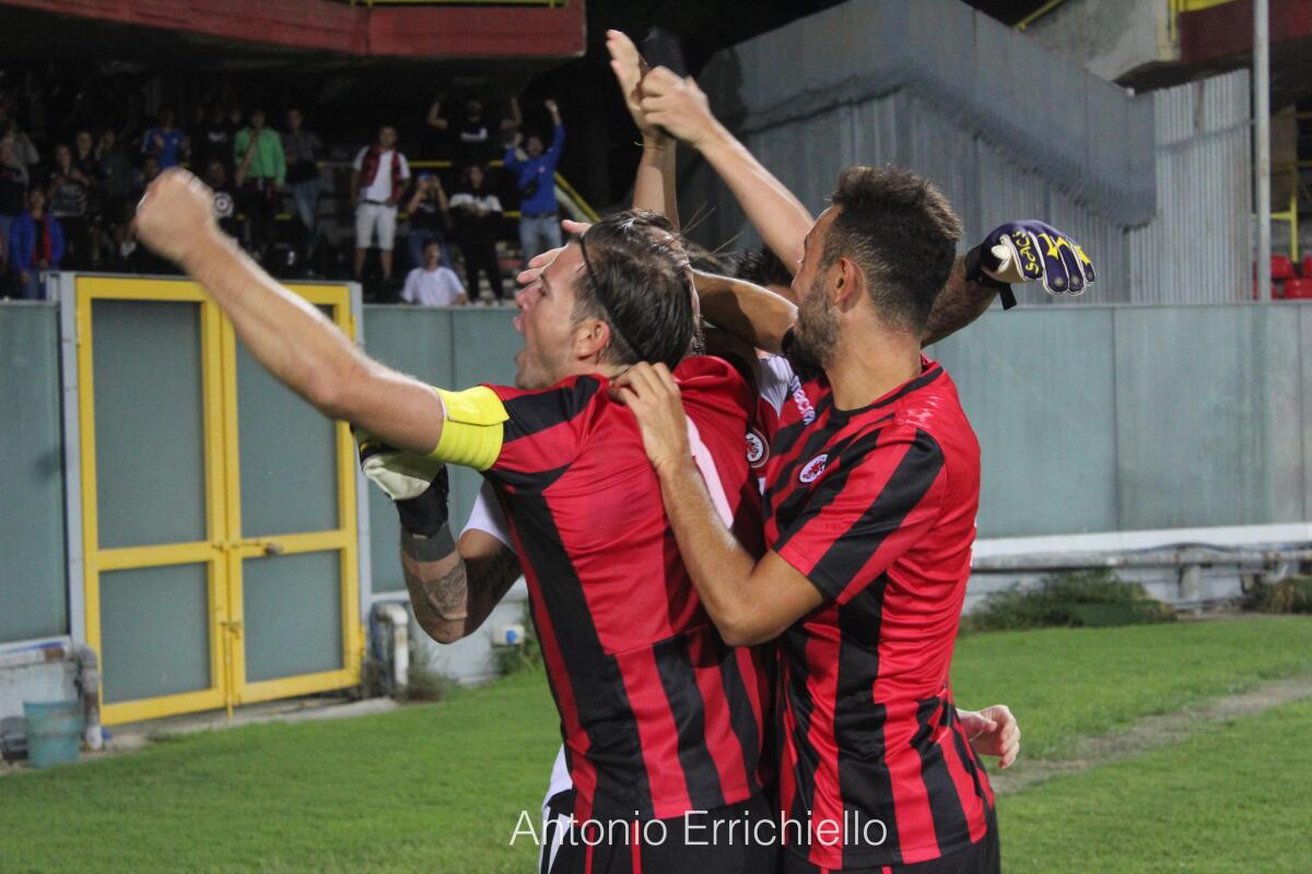 Calcio Foggia 1920, la rinascita del club rossonero - Coppa Italia, Serie D. Foggia - Nardò, foto di Antonio Errichiello