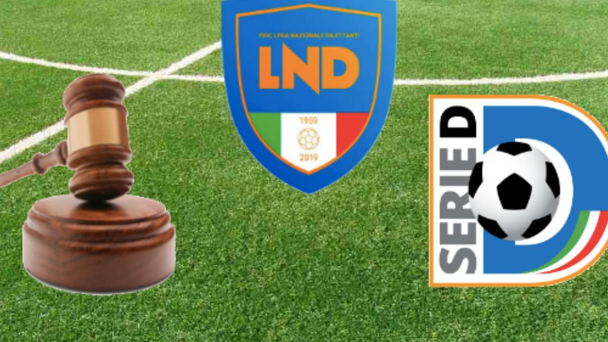 Serie D Girone H, le decisioni del Giudice Sportivo - 