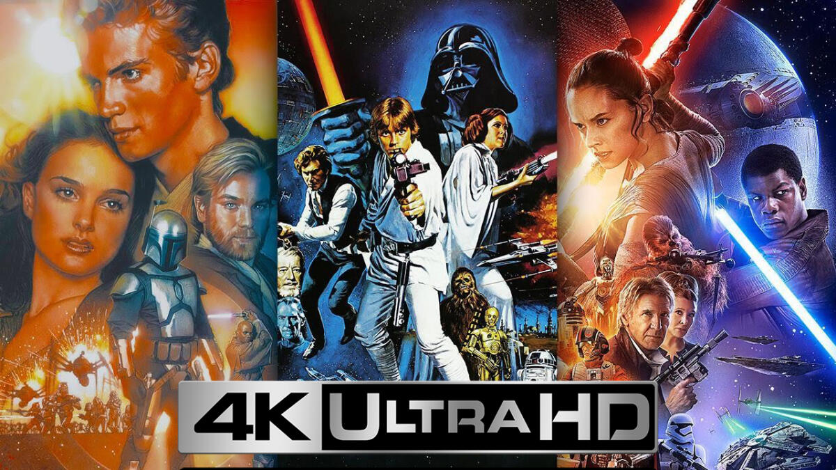 Star Wars: in arrivo il cofanetto 4K Blu-ray dell'intera saga! - La saga degli Skywalker