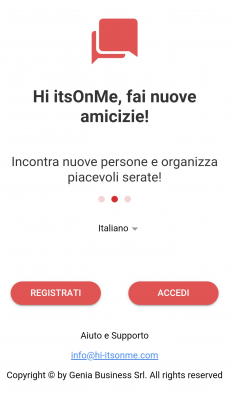 Hi itsOnMe, come fare nuove amicizie con un’app