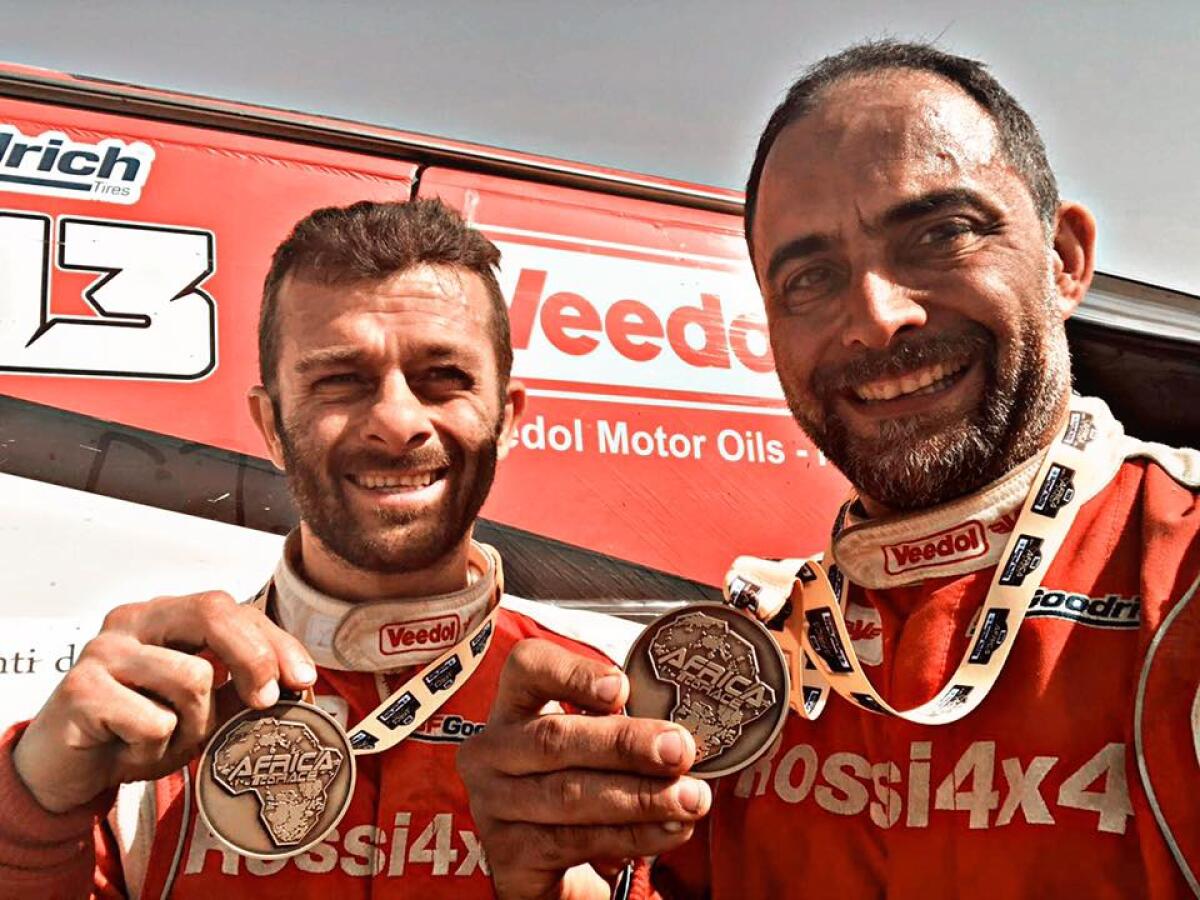 Rossi-Marcon concludono l'Africa Eco Race - 