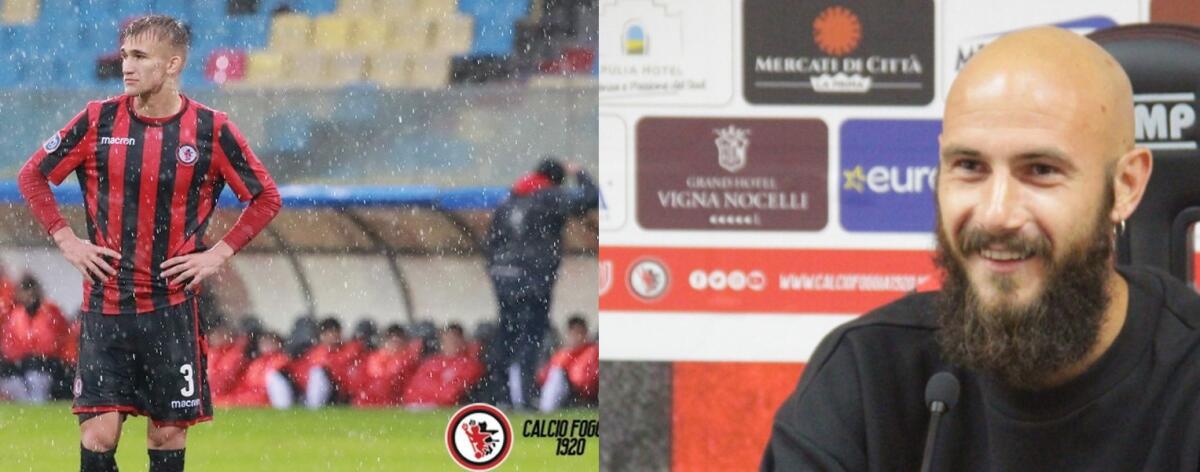 Calcio Foggia, il bollettino medico di Kourfalidis e Viscomi - 