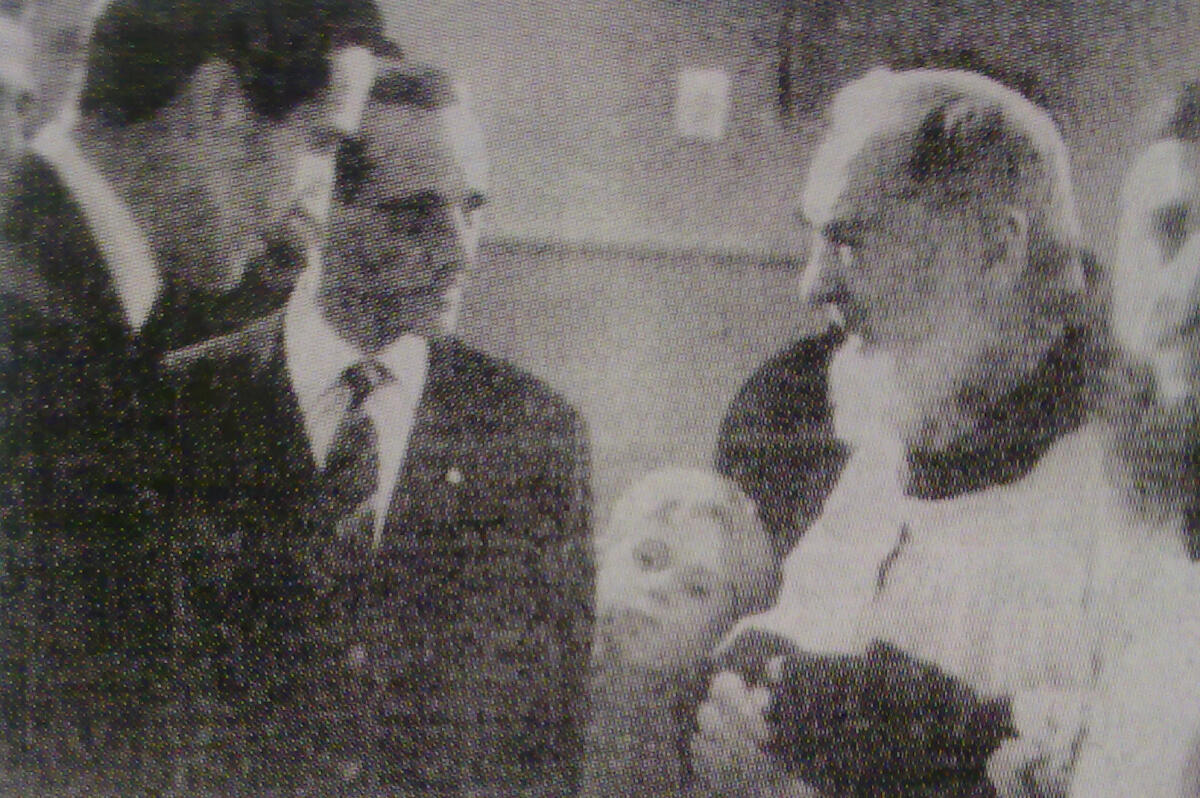 Foggia-Inter 3-2 e la profezia di Padre Pio: “Non vincerete” - Herrera e Padre Pio, Foggia-Inter crediti: Wikipedia