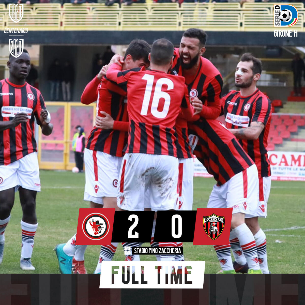 Serie D, è trionfo Foggia: 2-0 alla Nocerina - 