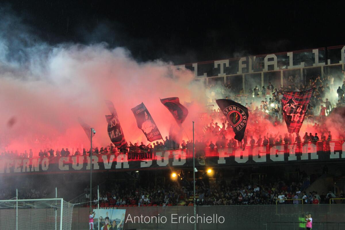 Serie D, la tifoseria del Calcio Foggia regina del girone H - 